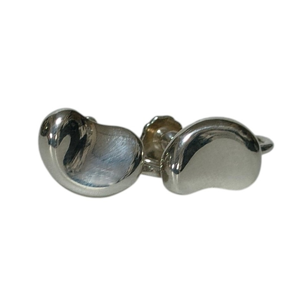 TIFFANY & CO. Silver Bean Earrings